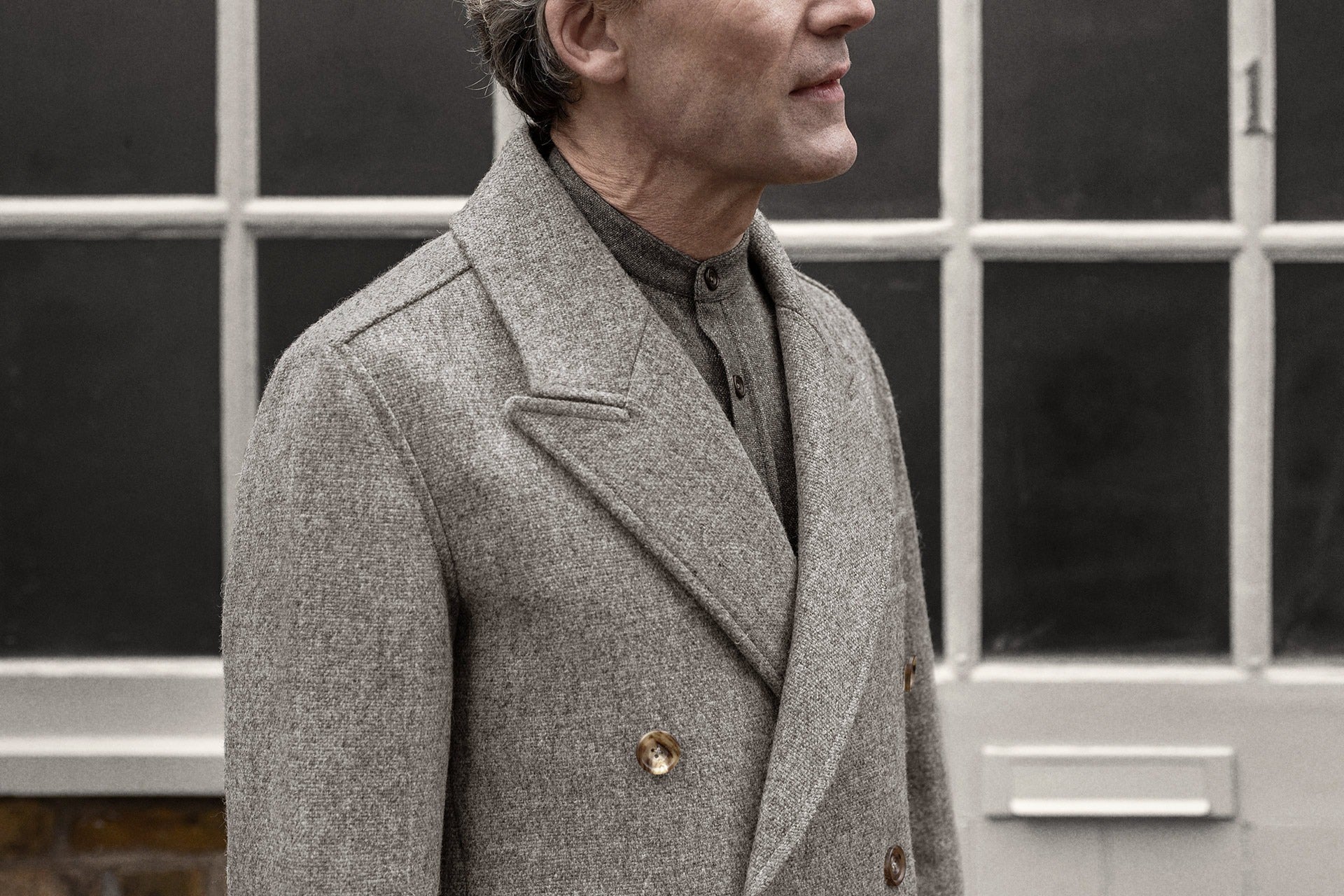 British Warm in charcoal – S.E.H Kelly