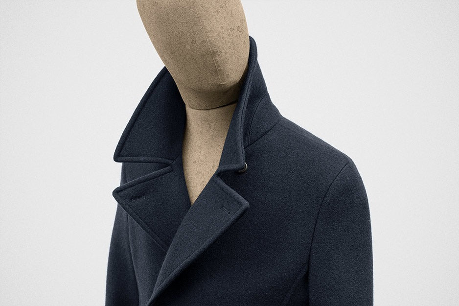 Peacoat in dark navy – S.E.H Kelly