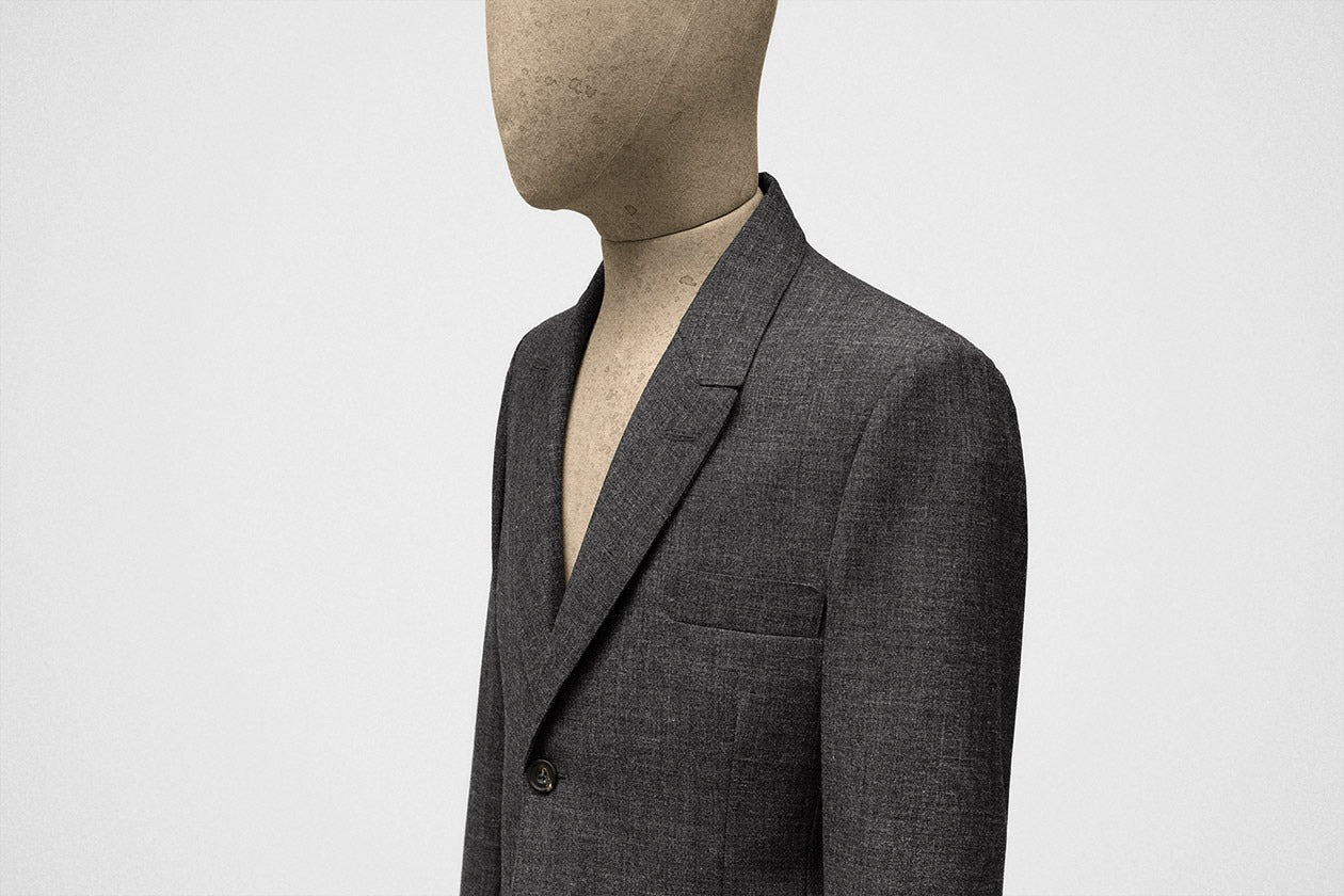 SB jacket in lead grey – S.E.H Kelly