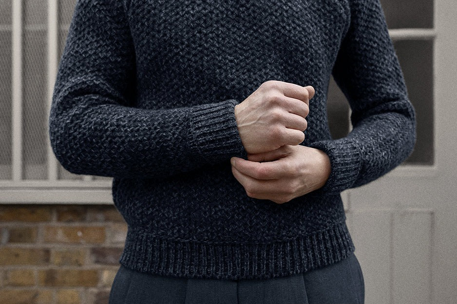 Crewneck jumper in charcoal – S.E.H Kelly Crewneck jumper in charcoal – S.E.H Kelly