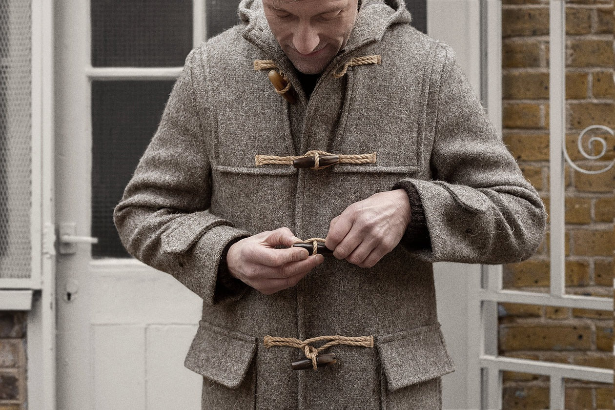 超レアもの S.E.H KELLY SPECIAL DUFFLE COAT Duffle coat in camel – S.E.H Kelly