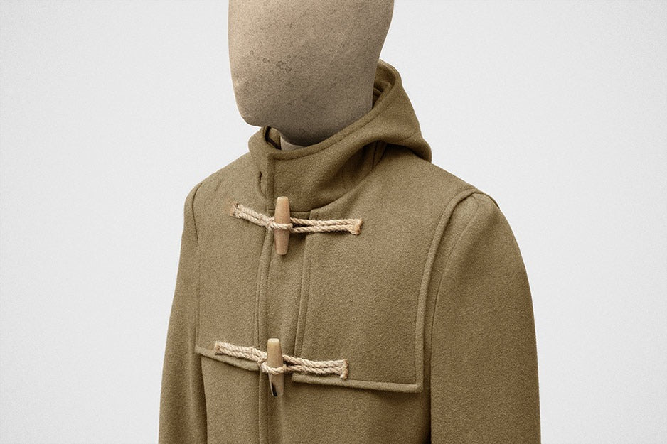 超レアもの S.E.H KELLY SPECIAL DUFFLE COAT Duffle coat in camel – S.E.H Kelly