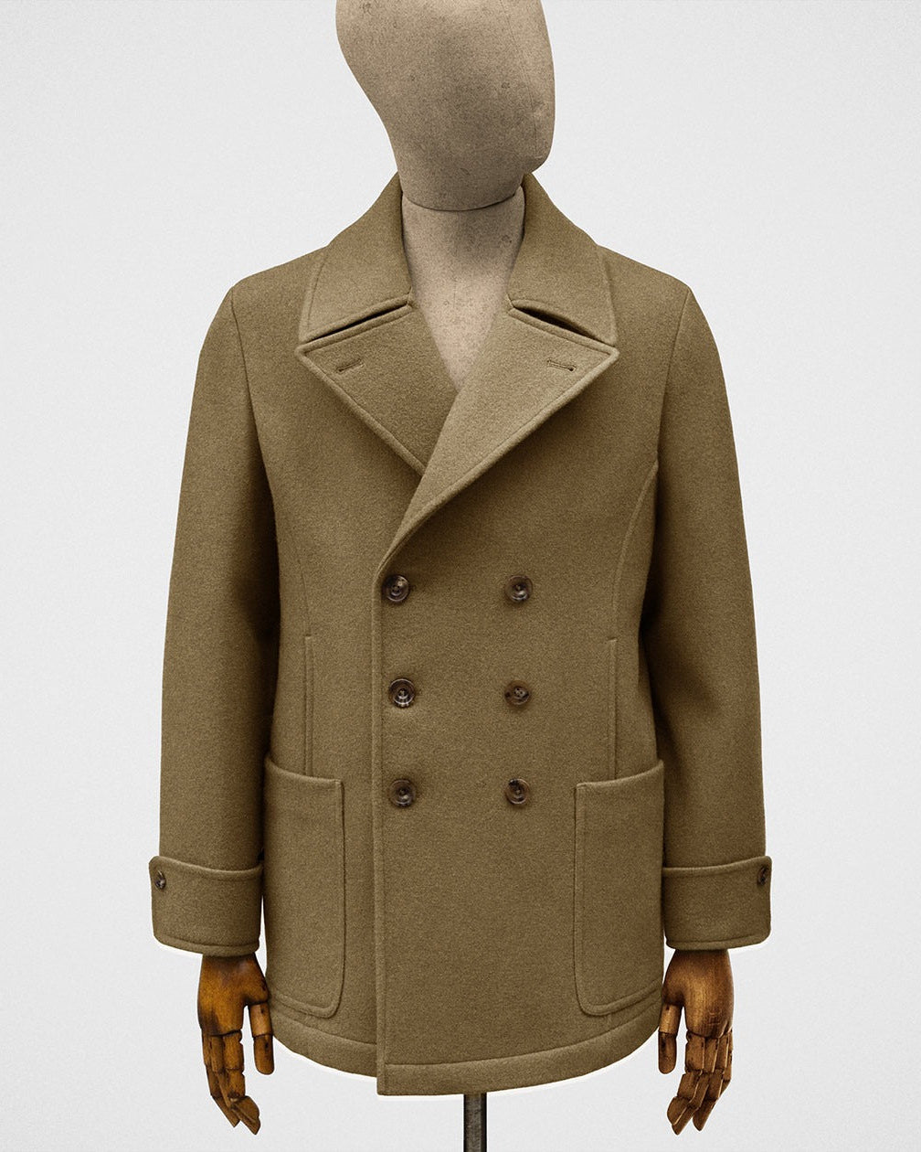 Peacoat in camel