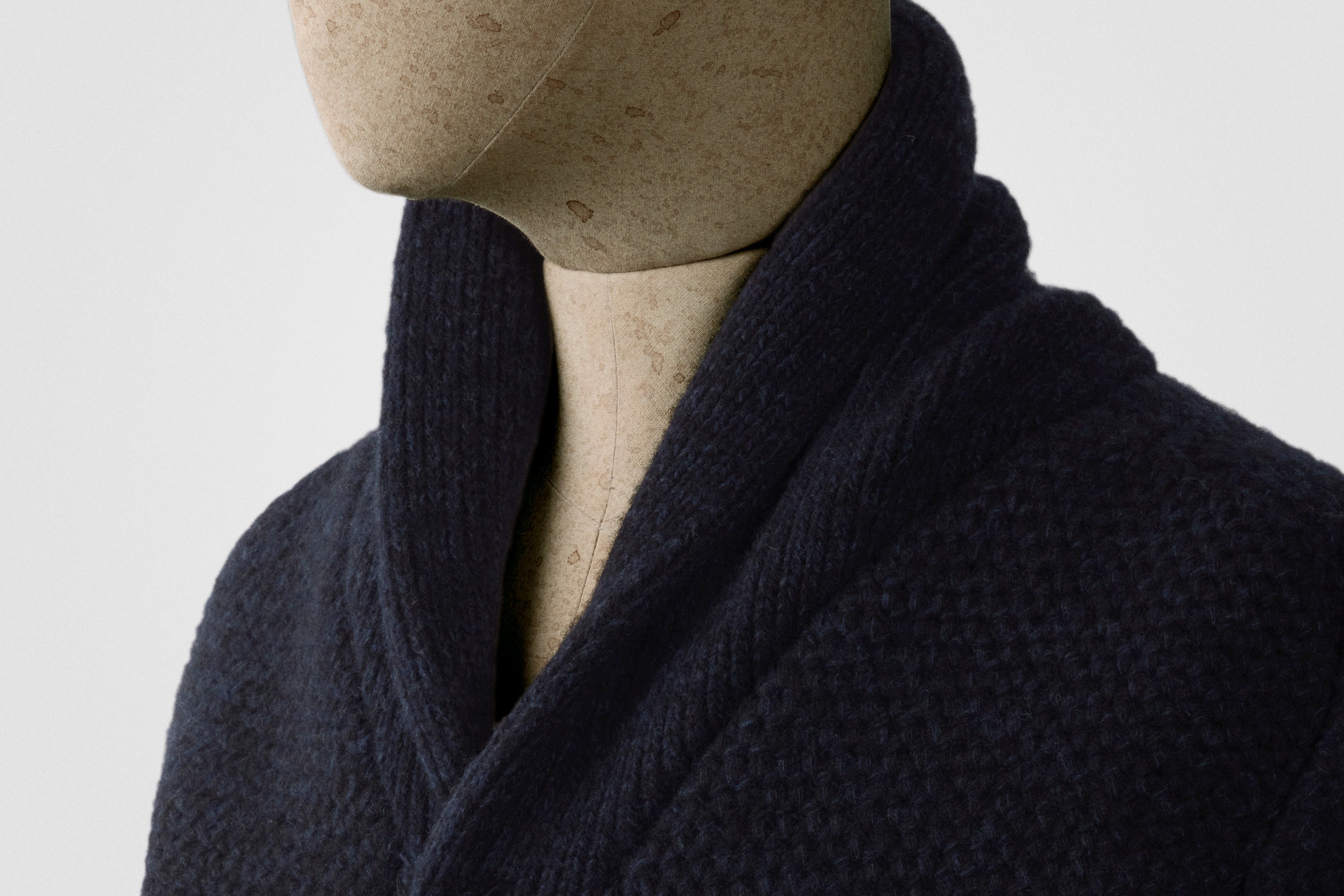 Shawl cardigan in hadal – S.E.H Kelly