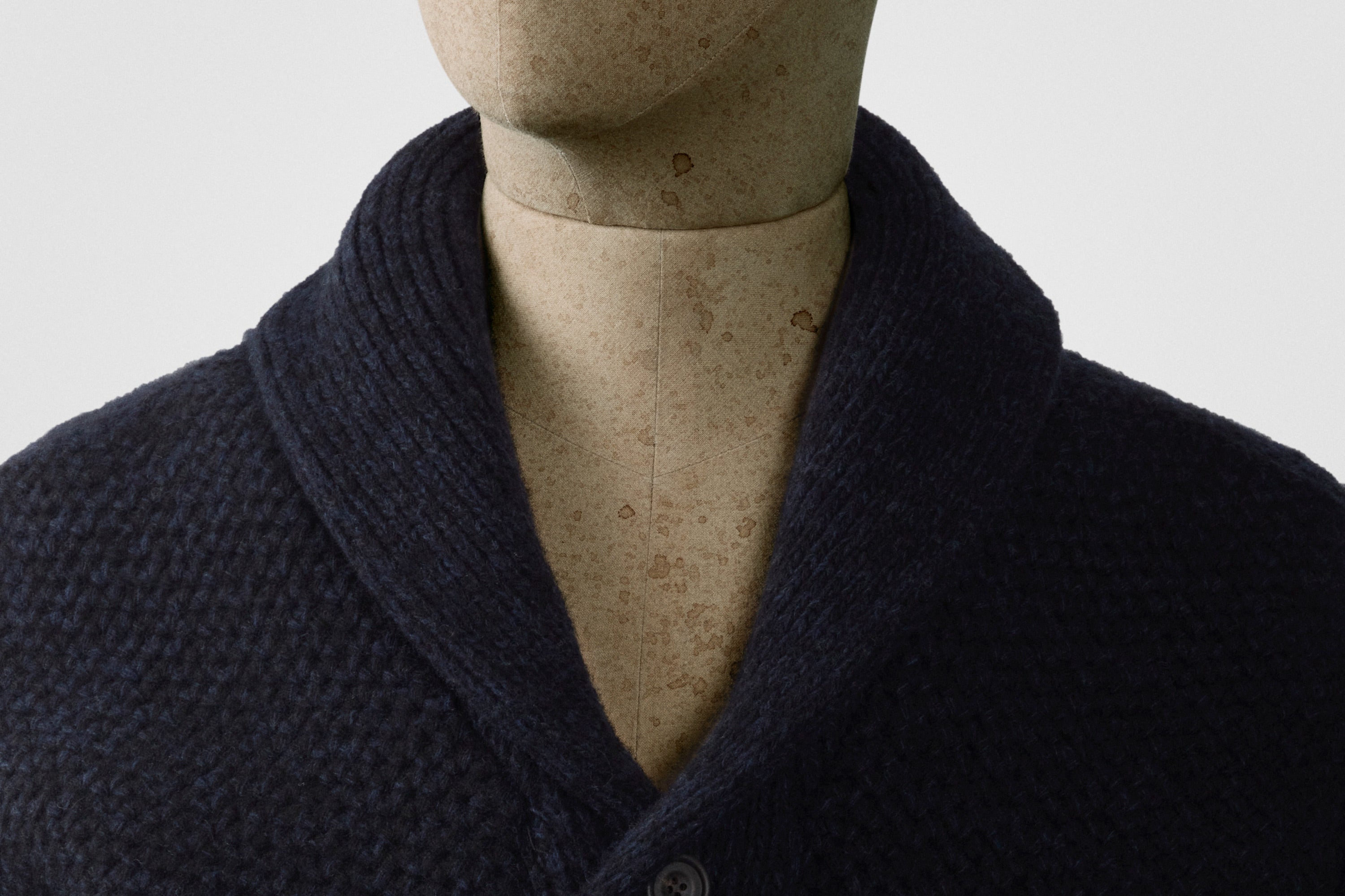 Shawl cardigan in hadal – S.E.H Kelly
