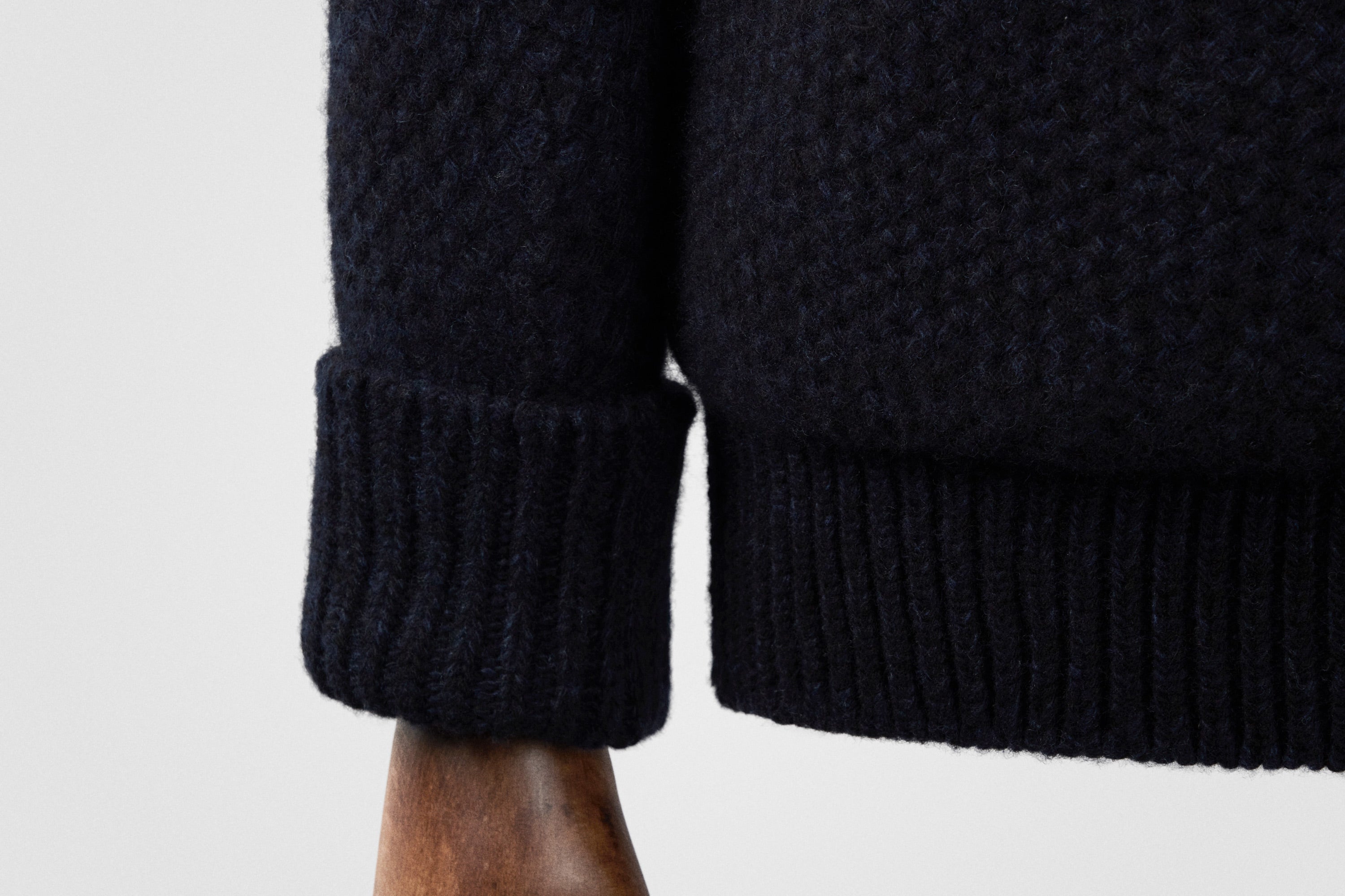 Shawl cardigan in hadal – S.E.H Kelly
