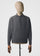 Polo shirt in three-ply geelong lambswool in tin