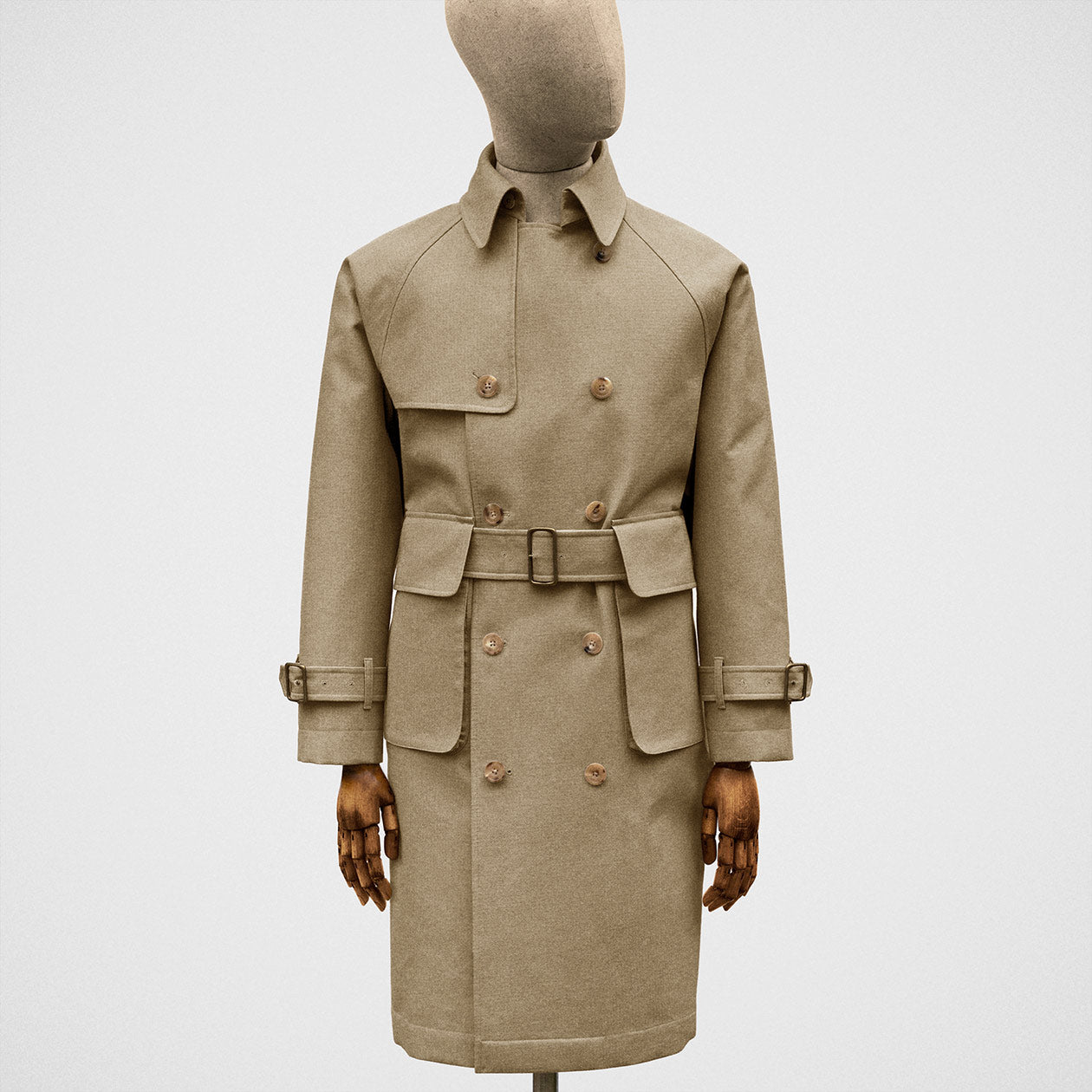 Trench Coat in sand