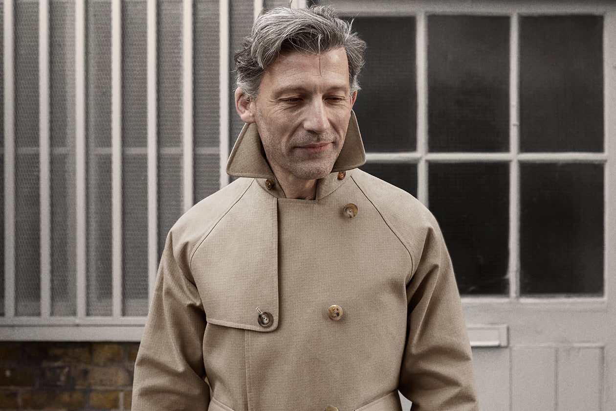 Trench Coat in cosmos – S.E.H Kelly