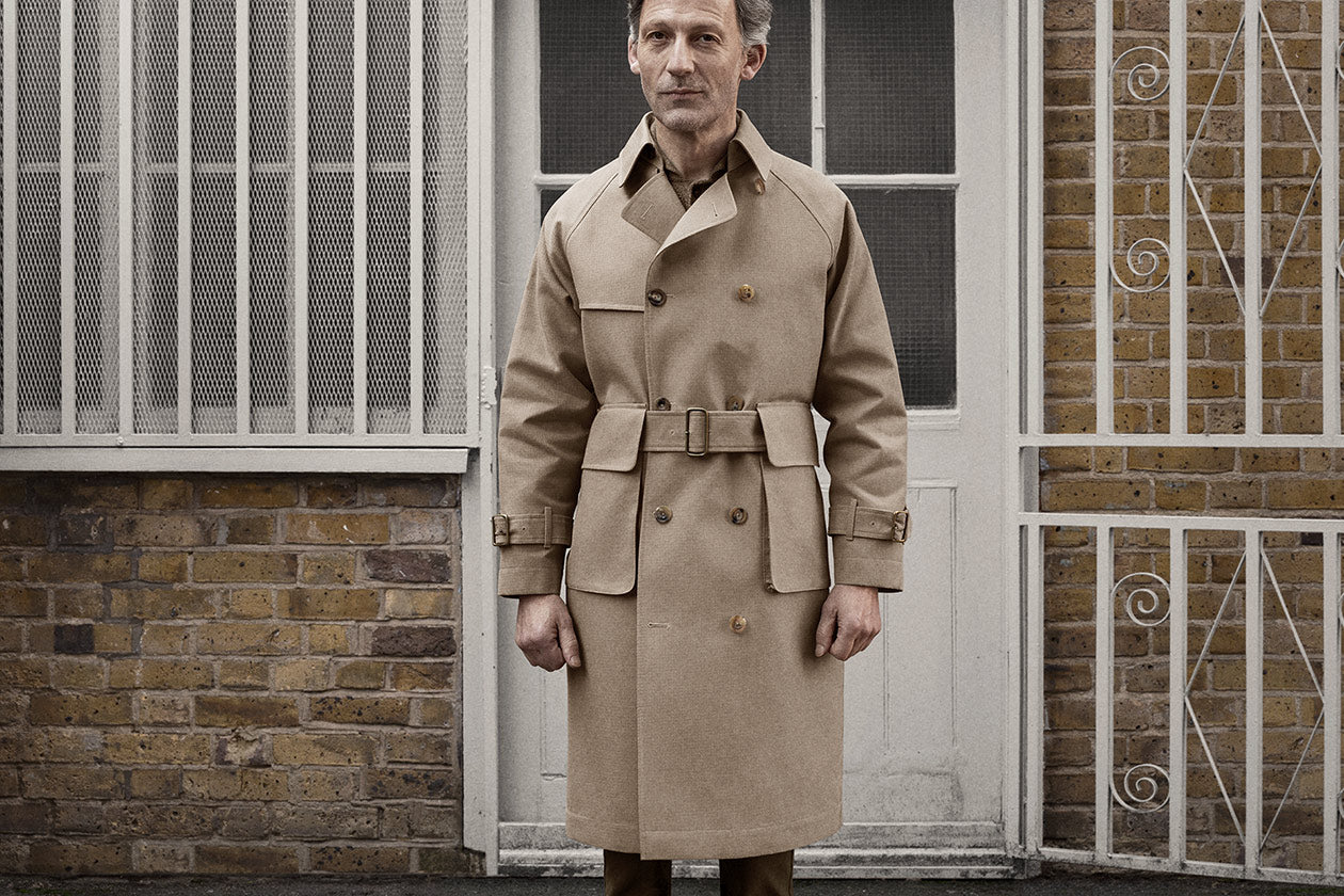 Trench Coat in sand – S.E.H Kelly