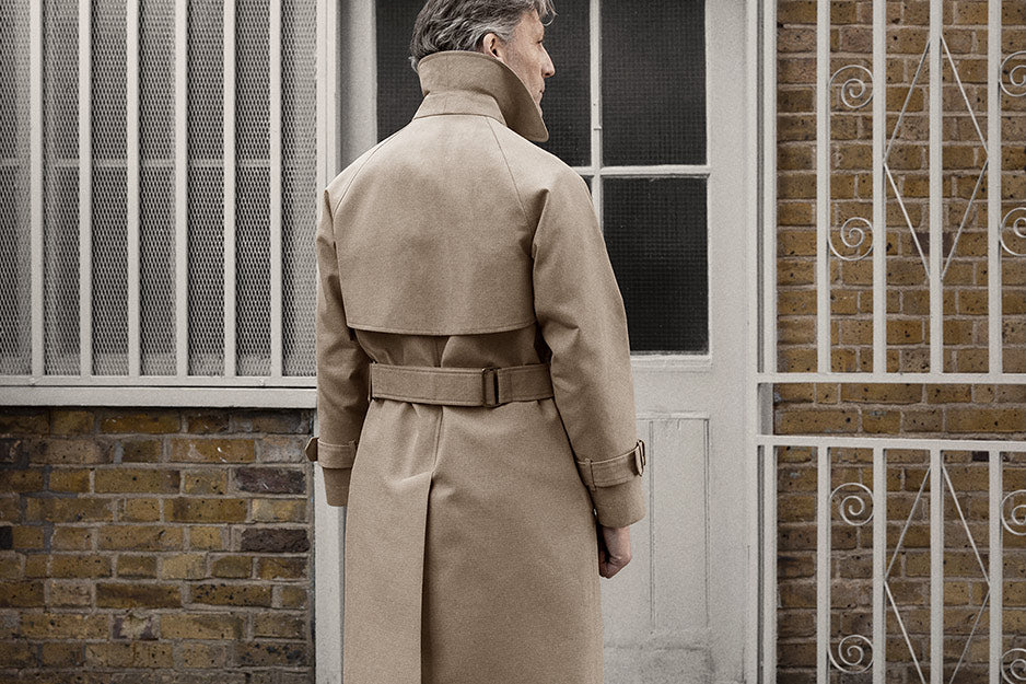 Trench Coat in sand – S.E.H Kelly