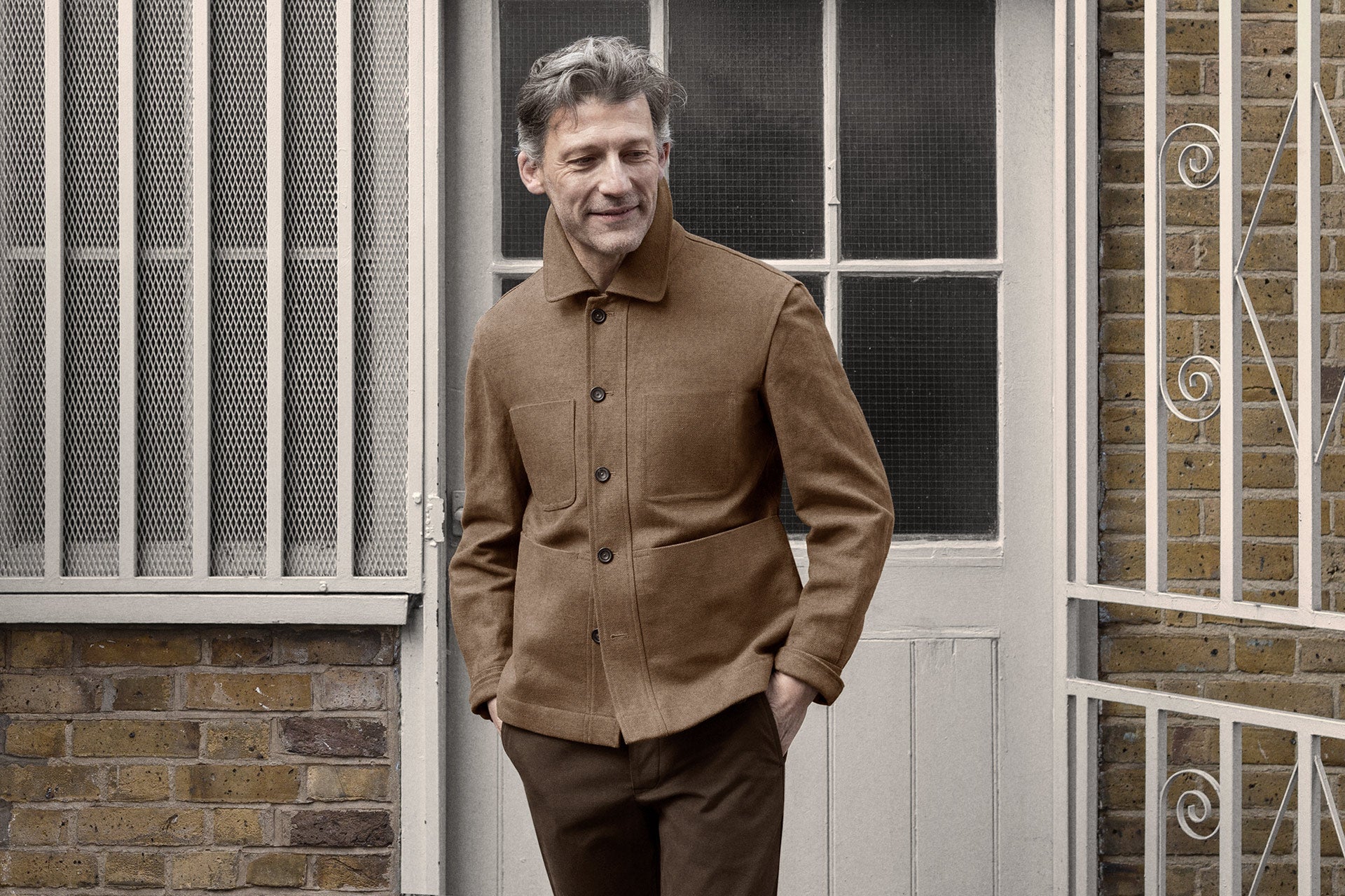 Work Jacket in conker – S.E.H Kelly